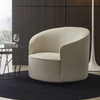 Italian Light Luxury Single Seat Sofa Fabric Stainless Steel Golden Armchair Hotel Living Room Coffee Shop Leisure Sofa Chair