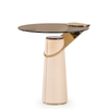 Hot Sale New Design Luxury Side Table Round Glass Table Living Room Furniture Coffee Table