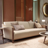 Modern Luxury 3 Seater Couch Sofa Upholstered Living Room Furniture Hotel Leather Sofa Set