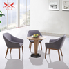 Fabric Mid-century Living Room Hotel Armchair Modern Accent Leisure Chair