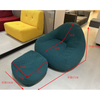 Modern Compressed Sofa Comfortable Bean Bag Lazy Sofa Apartment Living Room Bedroom Box Single Sofa