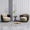Nordic Single Sofa Chair Modern Simple Designer Leisure Chair Luxury Velvet Living Room Bedroom Balcony Hotel Swivel Armchair