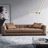 Modern Luxury Italian Living Room Furniture Sofa Set Hotel Lobby Fabric Sofa 3 Seats Fabric Villa Sofa Can Be Customized