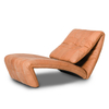 Modern Living Room Single Sofa Multifunctional Creative Personality Folding Villa Hotel Brown Leather Armchair