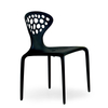 Factory Bottom Dining Room Furniture Modern Stacking Plastic pp Material Dining Chair