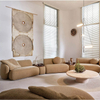 Hot Selling Modern Minimalism Hotel Living Room High Quality White Velvet Fabric 3 Seater Bedroom Sofa Furniture