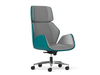Modern Office Chairs Home High Back Home Black Leather Office Chair Multi-functional Swivel Chair