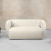 Italian Luxury Design Furniture Post Modern Couch Hotel Living Room Sofa Set Fabric Leather Sectional Upholstered Sofa Set