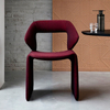 Modern Dining Room Chairs Velvet Elegant Leisure Single Sofa Chair for Coffee Shop or Hotel Negotiation Chair