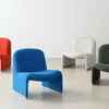 Minimalist Style Customized Furniture Italian Leisure Chair Velvet Fabric Single Sofa Chair
