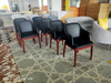 Factory Wholesale Nordic Modern Dining Chair Set with Solid Wooden Legs Leather Restaurant Chair