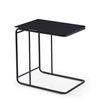 Modern Creative Rectangular Metal Coffee Table Tempered Glass Office Coffee Table Side Table