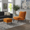 Modern Design Leisure Chair Velvet Fabric Armchair Hotel Home Room Balcony for Bedroom and Living Room on Sale