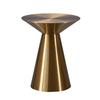 Modern Luxury Stainless Steel High Fashion Living Room Round Coffee Table Furniture in Gold or Silver