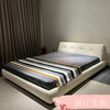 Italian Designer Modern Apartment Hotel Resort Bedroom Furniture Queen King Size Upholstered Fabric Bed Frame Double Beds