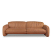 Hot Selling Italian Design Modern Living Room Furniture 1 2 3 Seater Sofa Set Leather Upholstered Sofas for Hotel Lobby