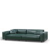 New Italian Style Leather Sofa Luxury Apartment Hotel Furniture Living Room Sofa Sets