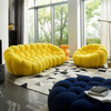 Modern Design Bubble Sofa Set Living Room Mesh Fabric Creative Integrated Couch Customized Sectional Bubble Sofa