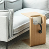 Modern Minimalist Living Room Bedroom Removable C Type Sofa Side Table Wood Bedside Corner Table