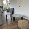 Luxury Marble Coffee Table Set Round Modern Stainless Steel Hotel Villa Living Room Furniture