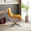 Wholesale of Modern Style High Backrest Eiderdown Living Room Sofa Chairs in Factories Hotel Bedrooms Down Revolving Lounge Chai