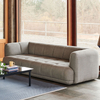 Factory OEM Customization of Modern Simple Velvet Fabric Pull Point Couch Hotel Lobby Living Room Sofa