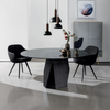 High Quality Stainless Steel Dining Table Modern Designs Restaurant Marble Dining Table