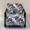 Nordic Wabi Sabi Style Armchair Living Room Solid Wood Fabric Single Sofa Hotel Apartment Leisure Lounge Chair
