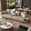 Italian Luxury Design Synthetic Leather Sofa Set Villa Living Room Furniture High-quality Modular U-shaped Couch Settee
