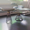 Modern Minimalist Living Room Table Small Glass Coffee Table Home Leisure Living Room Coffee Table