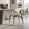 Nordic Modern Design Solid Wood Dining Chair Upholstered Restaurant Chairs for Hotel Apartment Home Bar Kitchen Use