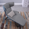 Modern Hotel Furniture Lounge Chair Designer Living Room Velvet Fabric Chaise Lounge Chair