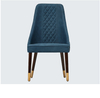 Modern Luxury Wooden Dining Room Chairs Hotel Restaurant Coffee House Leather Negotiation Chair