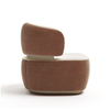 Foshan Factory Wholesale Custom Modern Nordic Design Sofa Chair Villa Living Room Leather Leisure Chair