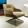 modern Single Person Swivel Leisure Sofa Chair Design Luxury Nordic Accent Fabric Leather Linen Living Room Hotel Bedroom Use