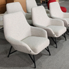 Modern Design Hotel Home Furniture Velvet Lounge Chair Luxury Home Decor Leisure Single Seat Armchair