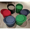 Modern Indoor Home Luxury Round Foot Step Living Room Furniture Office Leisure Area Velvet Ottoman Designer Low Stool
