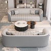 Simple Modern Style Leather High Quality Sofa Couch 3 Seat Popular Home Hotel Restaurant Furniture Living Room Sofas