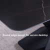 Luxury Metal Rectangular Shape Marble Dining Table Set Furniture Modern Dining Room Sets Chaires Dining Tables