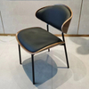 Nordic ASH Solid Wood Dining Chair Furniture Hotel Restaurant Backrest Chair Natural Color Single Dining Chair