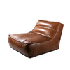Wholesale Modern Living Room Lounge Chair Leisure Leather Chair Hotel Bedroom Design Lazy Sofa