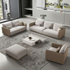Modern Italian Sofa Set Design Metal Corner Lounges Couch Nordic Living Room Hotel Office Furniture