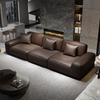 Modern Luxury Design Living Room Sofa Set Furniture Leather Modular Sectional Sofa Couch for Hotel Home Office