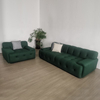 Modern Design Luxury Home Office Furniture Linen Fabric Couch Sectional Hotel Living Room Comfortable 2 3 Seater Sofa Set