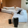 Modern Design Velvet Sectional Sofa Set Villa Couch Living Room Furniture Hotel Lobby Modular Sofa