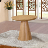 Nordic Modern Dining Table High Quality Solid Wood Slab with Live Edge Italian Marble Coffee Table