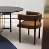 Modern Design Dining Room Furniture Metal Luxury Cafe Restaurant Chairs Stainless Steel Velvet Fabric Dinning Chair