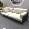 Modern Minimalist Home Office Furniture Villa Living Room Linen Fabric Three Seater 4-seater Sofa Couches Hotel Lobby Sofa