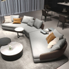 High-end Factory Price Fabric Sofa Set with Leather Arm Luxury Modern Sectional Sofa for Living Room