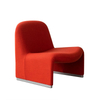 Minimalist Style Customized Furniture Italian Leisure Chair Velvet Fabric Single Sofa Chair